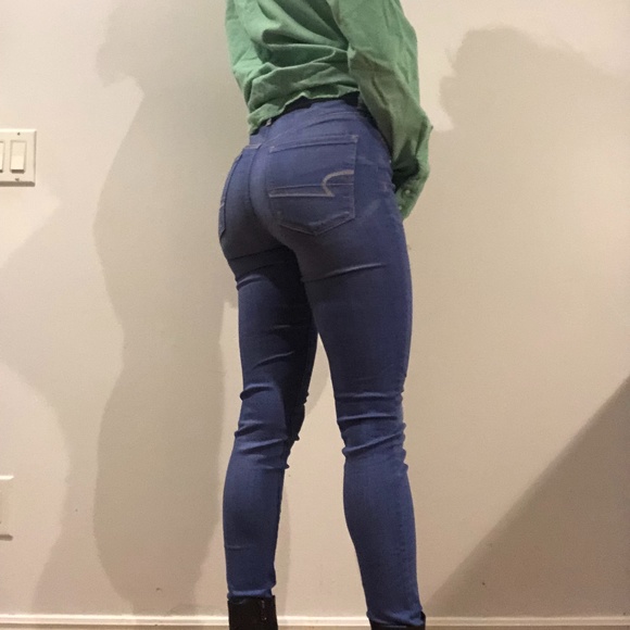 SUPER SUPER STRETCH high rise jeans - Picture 4 of 7